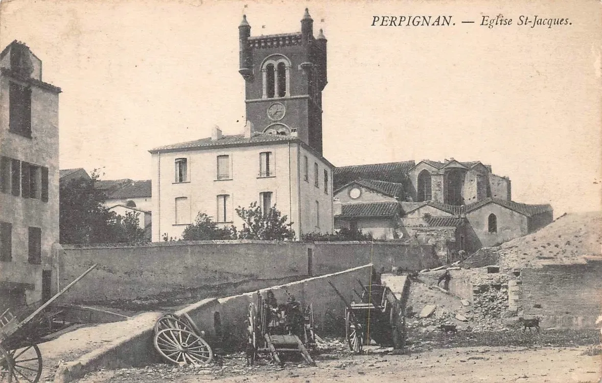 L'église Saint Jacques de Perpignan